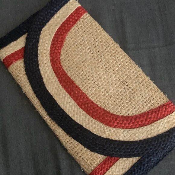 Bags Vintage Straw Clutch Poshmark